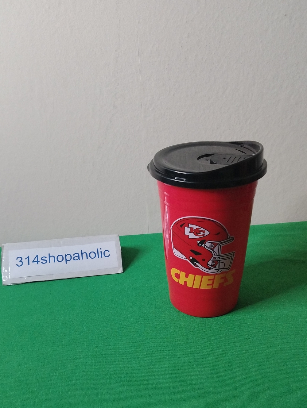 Plastic Kansas City Chiefs Coffee Cup